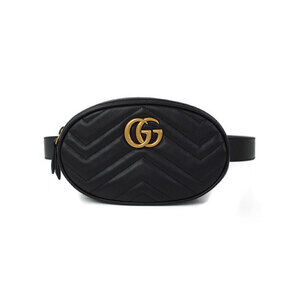 Gucci GG Marmont Quilted Leather Belt Bag Body